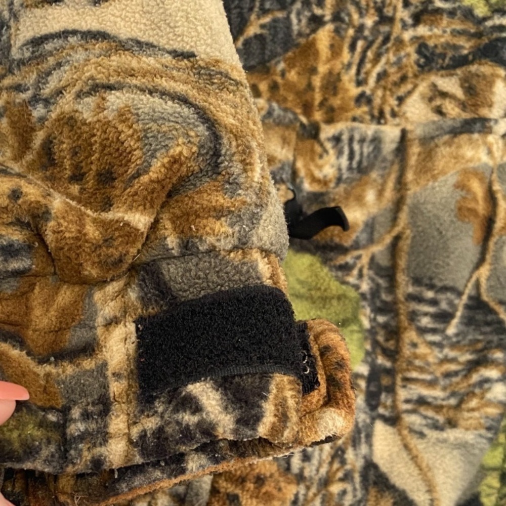 Cabela’s Kids fleece camo print zip up hoodie s - Picture 8 of 10